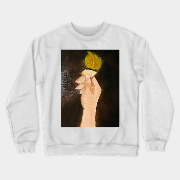 Burn it Down Crewneck Sweatshirt by Snobunyluv